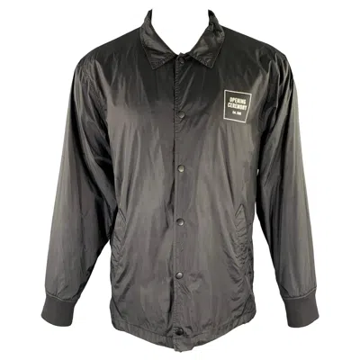 Pre-owned Opening Ceremony Size M Black Nylon Windbreaker Jacket