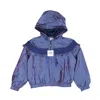 Opening Ceremony Smocked Nylon Windbreaker - Blue In Blue