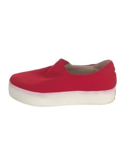 Pre-owned Opening Ceremony Sneakers In Red