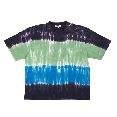 Opening Ceremony S/s Unisex Tie Dye Box Logo Tee - Clementine In Multi