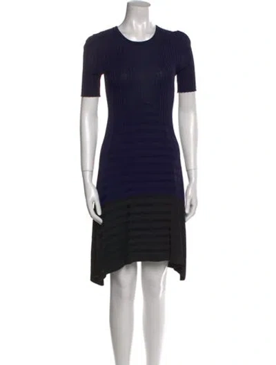 Pre-owned Opening Ceremony Striped Knee-length Dress In Multi