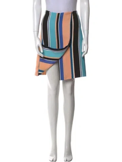 Pre-owned Opening Ceremony Striped Knee-length Skirt In Multi