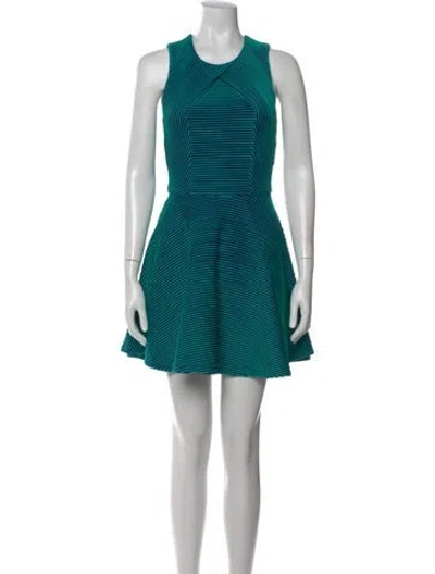 Pre-owned Opening Ceremony Striped Mini Dress In Multi