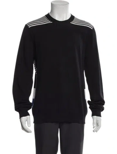 Pre-owned Opening Ceremony Striped Turtleneck Pullover In Blue