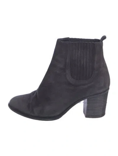 Pre-owned Opening Ceremony Suede Chelsea Boots In Blue