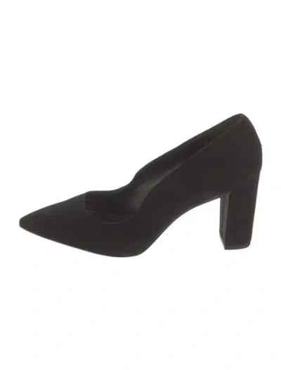 Pre-owned Opening Ceremony Suede Pumps In Black