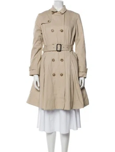 Pre-owned Opening Ceremony Trench Coat In Neutral