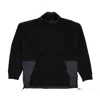 OPENING CEREMONY UNISEX FUNNEL NECK PULLOVER - BLACK