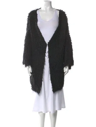 Pre-owned Opening Ceremony V-neck Sweater In Black