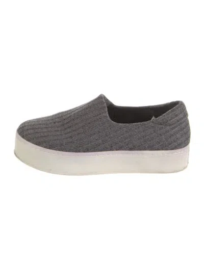 Pre-owned Opening Ceremony Wedge Sneakers In Gray