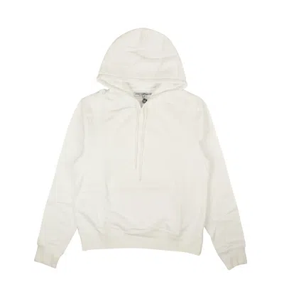 Opening Ceremony White Blank Cotton Hoodie In Beige