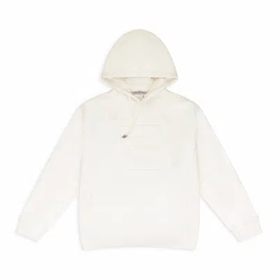Opening Ceremony White Embossed Box Logo Hoodie