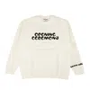 Opening Ceremony White Unisex Seasonal Crewneck Sweatshirt In White