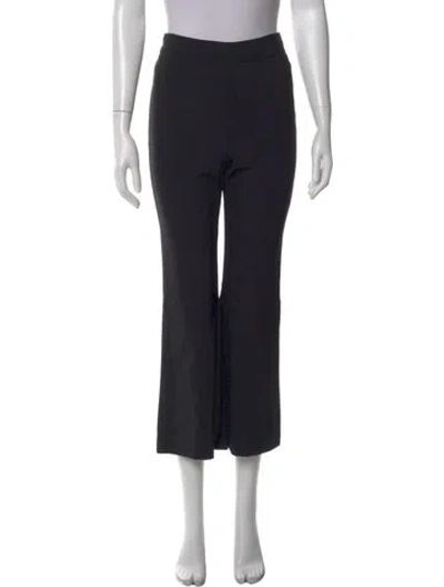 Pre-owned Opening Ceremony Wide Leg Pants In Black