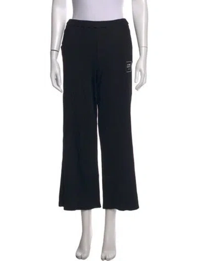 Pre-owned Opening Ceremony Wide Leg Pants In Black