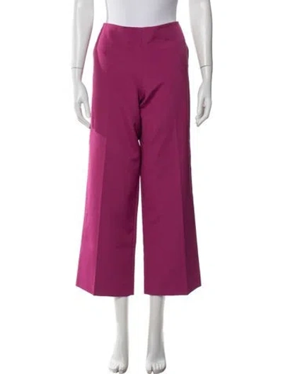 Pre-owned Opening Ceremony Wide Leg Pants In Purple