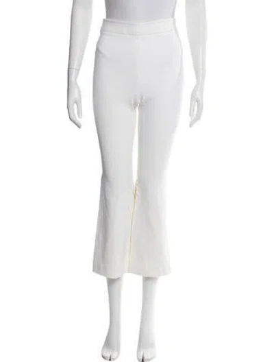Pre-owned Opening Ceremony Wide Leg Pants In White