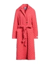 Opening Ceremony Woman Coat Tomato Red Size M/l Polyester, Elastane In Tomato Red