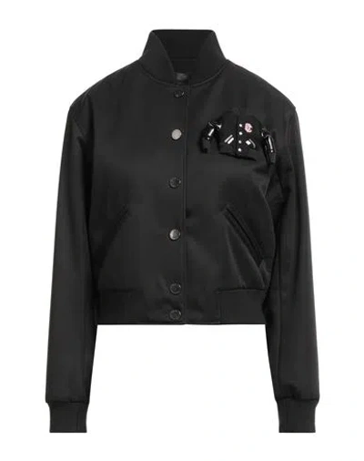 Opening Ceremony Woman Jacket Black Size 2 Polyester