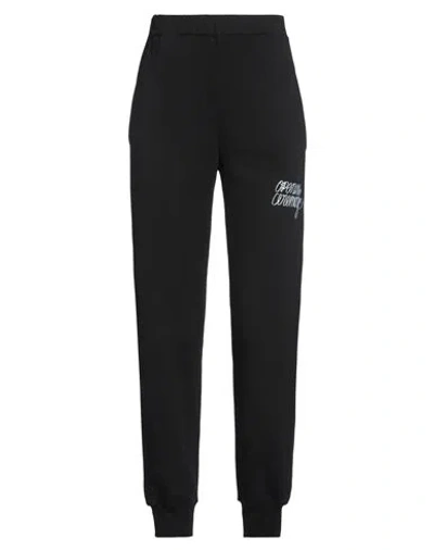 OPENING CEREMONY OPENING CEREMONY WOMAN PANTS BLACK SIZE XS RECYCLED COTTON, ELASTANE, POLYESTER