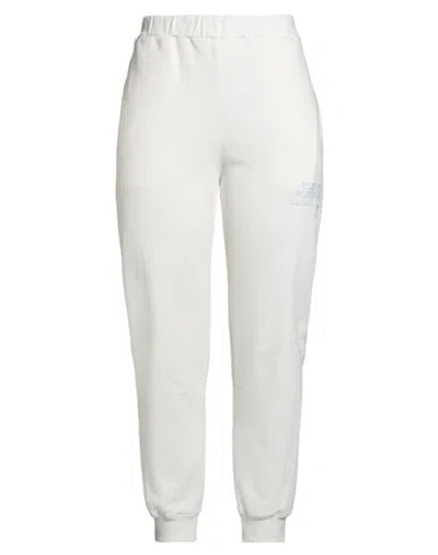 Opening Ceremony Woman Pants White Size Xl Recycled Cotton, Elastane, Polyester