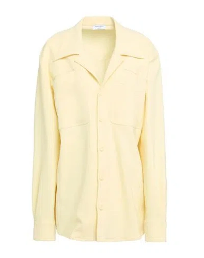Opening Ceremony Woman Shirt Yellow Size 12 Polyester, Elastane In Neutral