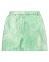 Opening Ceremony Marble Effect Shorts In Green