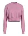 Opening Ceremony Woman Sweatshirt Pink Size Xs Cotton, Elastane In Pink