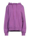 Opening Ceremony Man Sweatshirt Purple Size L Cotton, Elastane, Polyester In Purple