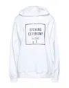 Opening Ceremony Woman Sweatshirt White Size L Cotton, Elastane