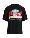 Opening Ceremony Woman T-shirt Black Size L Cotton In Black