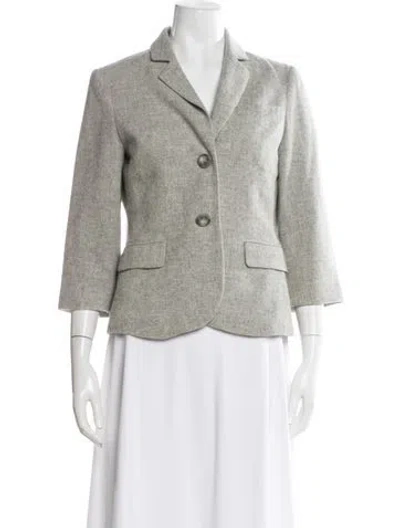 Pre-owned Opening Ceremony Wool Blazer In Gray