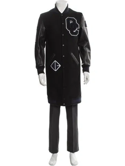 Pre-owned Opening Ceremony Wool Parka In Black