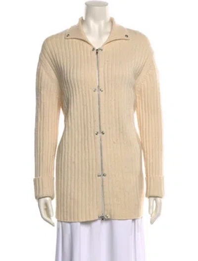 Pre-owned Opening Ceremony Wool Sweater In Neutral