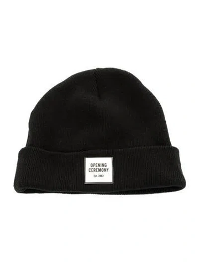 Pre-owned Opening Ceremony X New Era Cotton-blend Skully In Black