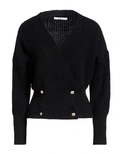 Operà Woman Cardigan Black Size M Polyacrylic, Wool, Viscose, Alpaca Wool