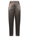 Operà Woman Pants Bronze Size 8 Viscose, Polyamide In Gray