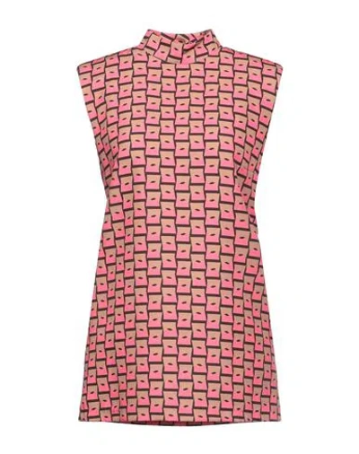 Operà Woman Top Fuchsia Size 10 Polyester, Elastane In Pink
