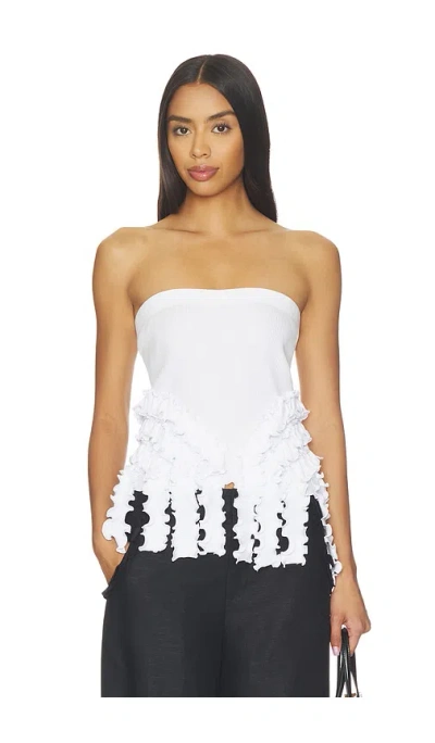 Operasport Cara Seamless Top In White
