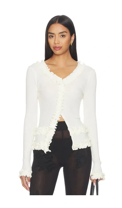 Operasport Caroline 심리스 탑 In White