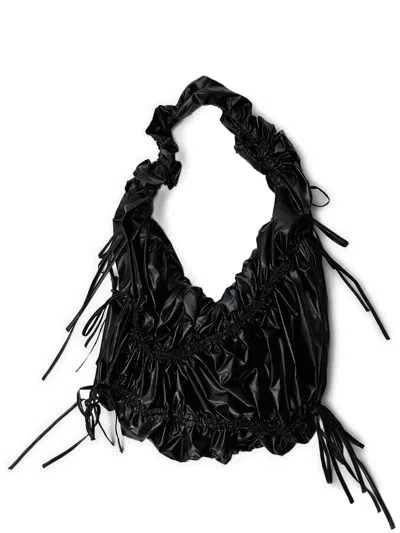 Operasport Clariesse Drawstring Shoulder Bag In Black