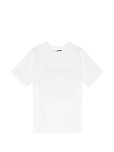 Operasport Clyde Embroidered-logo T-shirt In White