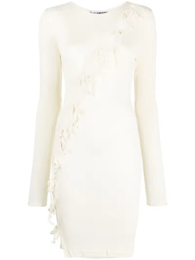 Operasport Elizabeth Seamless Cotton Dress In White