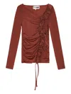 Operasport Ella Blouse In Red