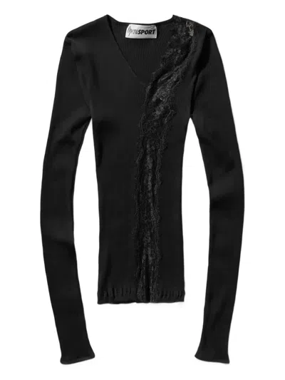 OPERASPORT ELLIE ASYMMETRIC-NECK BLOUSE