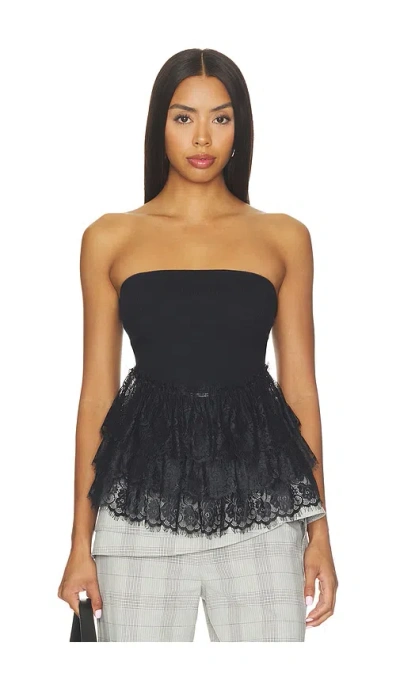 Operasport Eloisa Seamless Top In Black