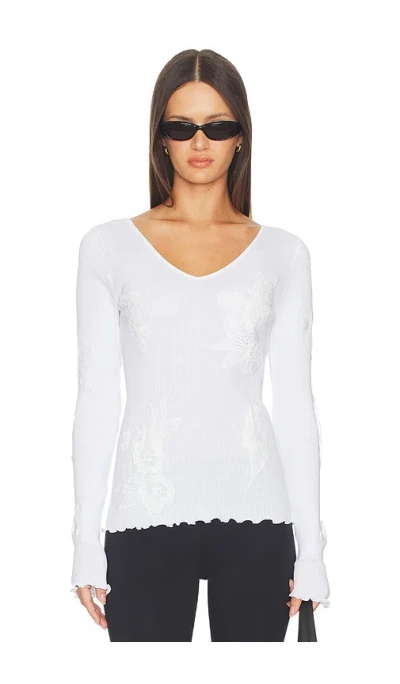Operasport Elva Seamless Top In White