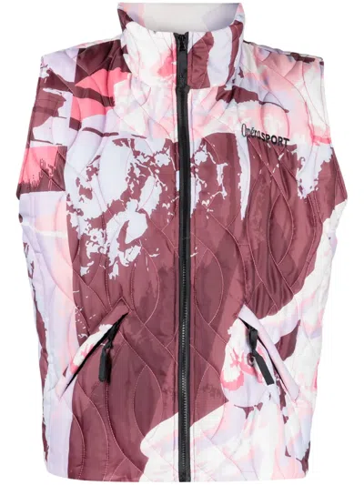 Operasport Mario Abstract-print Gilet In Multicolour