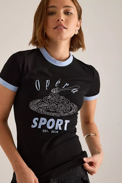 Operasport Opérasport Sere Graphic Baby T-shirt In Black