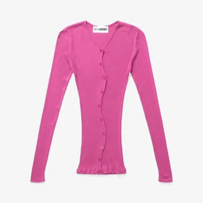 Operasport Wmns Claire Seamless Cardigan In Pink